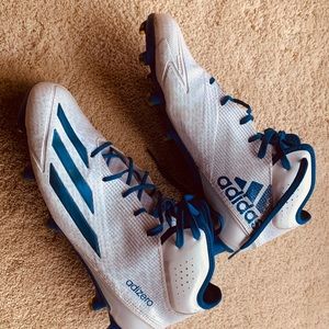 Adidas size 8.5 Adizero football cleats